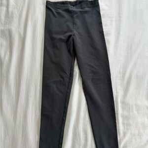 Tea collection dark gray leggings size 7